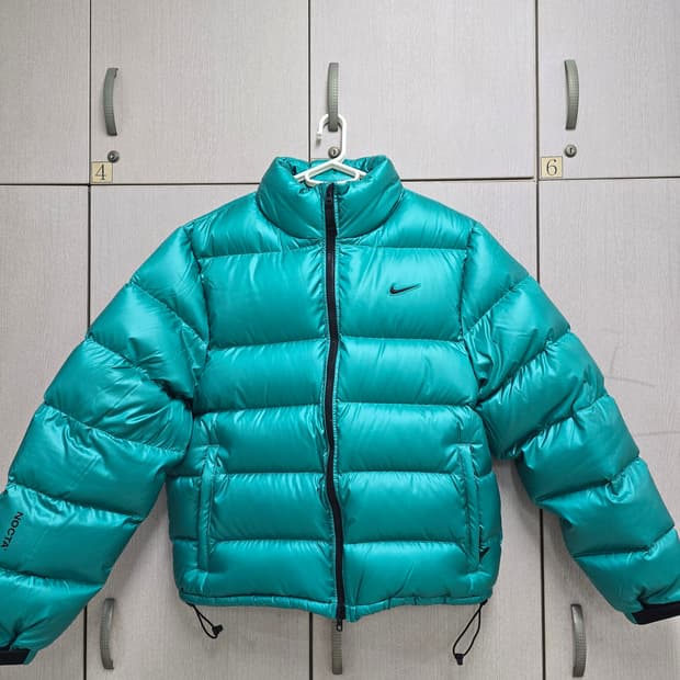 나이키 녹타 푸퍼 패딩 냅튠 그린 새상품