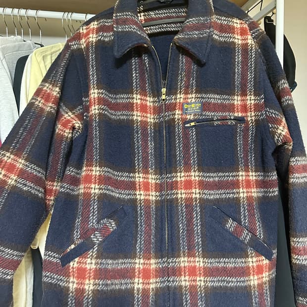 Vintage Oshkosh 디트로이트 울 자켓
