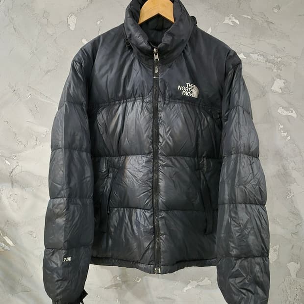 노스페이스 눕시 700 블랙 90size