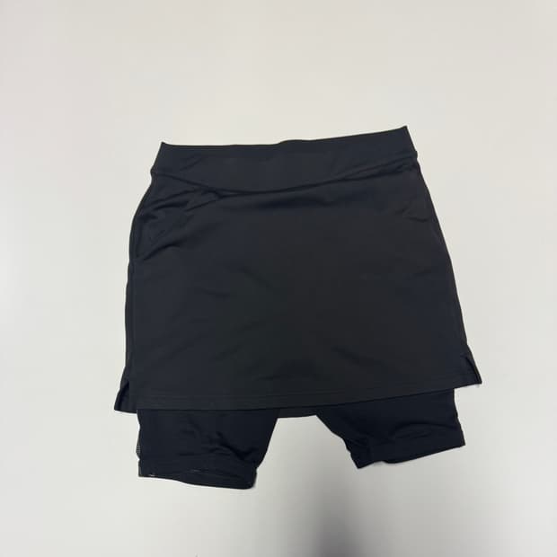 여성 아디다스 트레이닝 레깅스 스커트 치마 바지 M 블랙