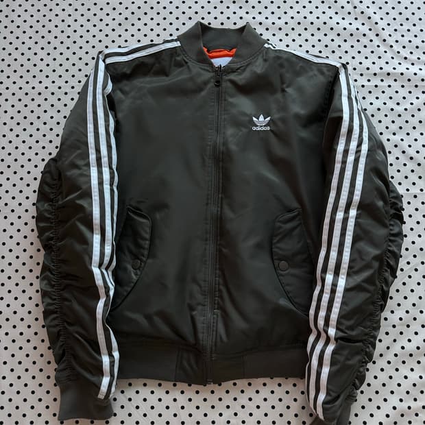 아디다스 오리지널스 패디드 봄버자켓 ma-1  카키 항공자켓 