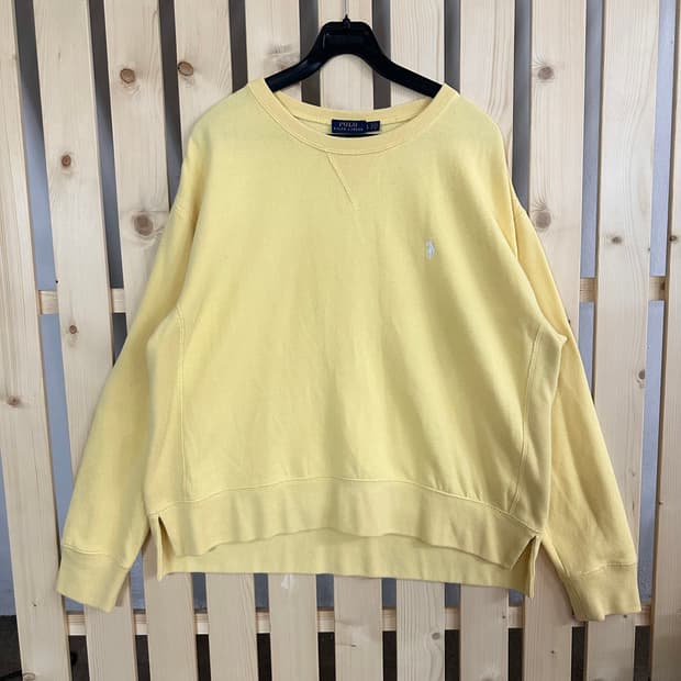 (L) 폴로 랄프로렌 옐로우 맨투맨