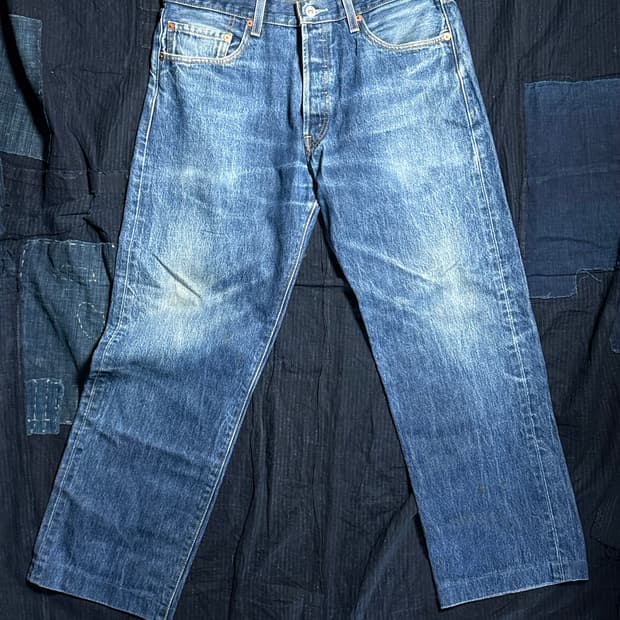 00‘s 리바이스 501 스트레이트핏 데님 팬츠 34