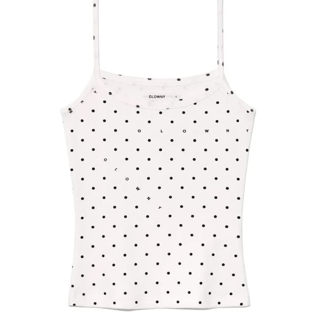 글로니(GLOWNY) 와일드 도트 캐미솔 WILD CAMISOLE
