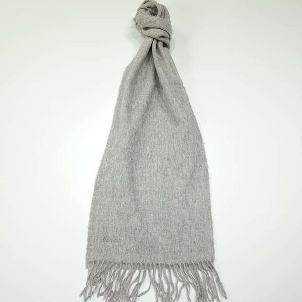 MX586 바버 울 아이스그레이 머플러 목도리