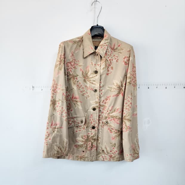 존스뉴욕 플로럴 패턴 자켓