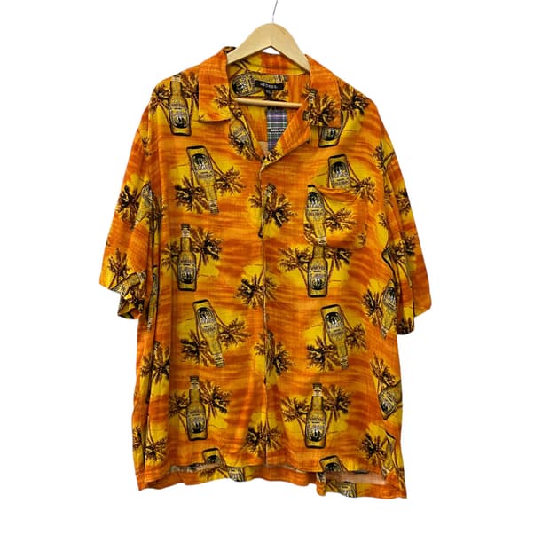 GEORGE 패턴 반팔셔츠(XL)