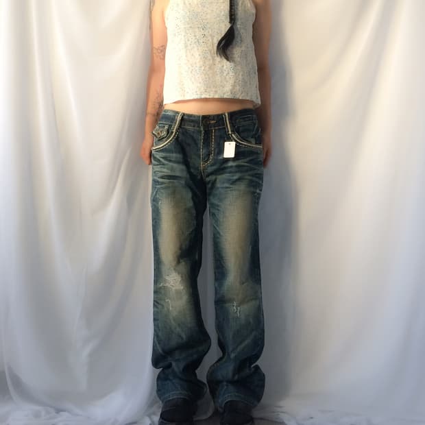 Flower pattern sleeveless