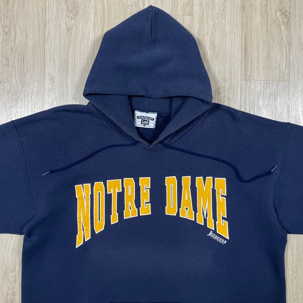 105) 80s Lee 미대학 노트르담 후드티(미국제)