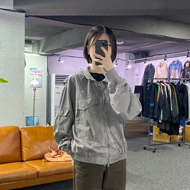 노매뉴얼 투웨이 유틸리티 바람막이 B4398