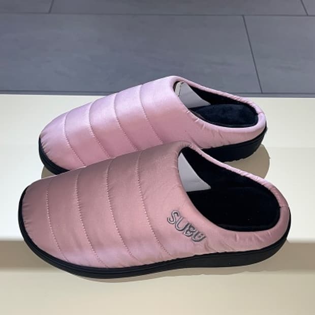 스부 패딩슬리퍼 핑크 240