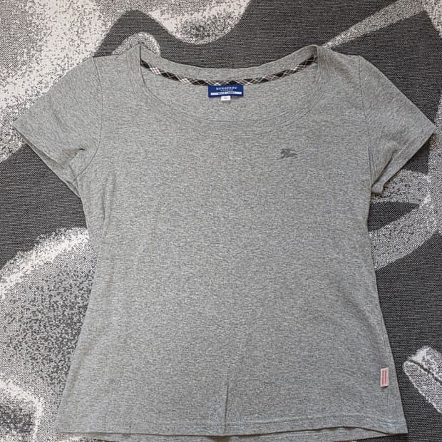 버버리 블루라벨 보트넥 반팔티 55