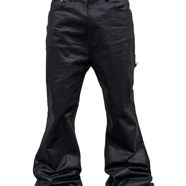 비바프 D-3 black coating jean 블랙 코팅 진 2size