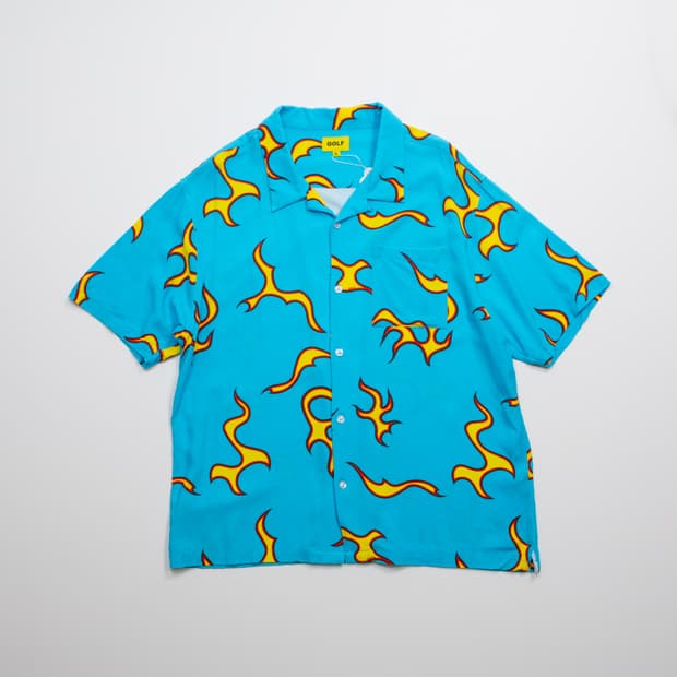 골프왕 플레임 버튼 업 셔츠 10주년 Ver