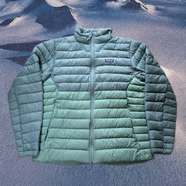 (XL)파타고니아 세이지그린 다운스웨터 패딩 자켓 