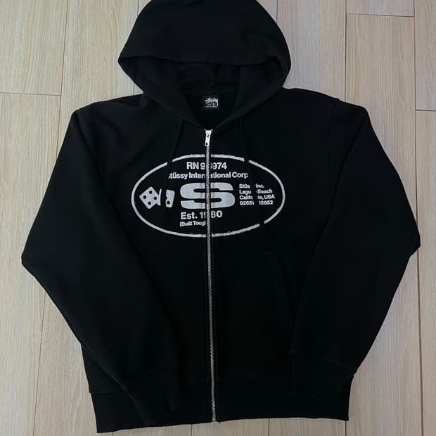 스투시 후드집업