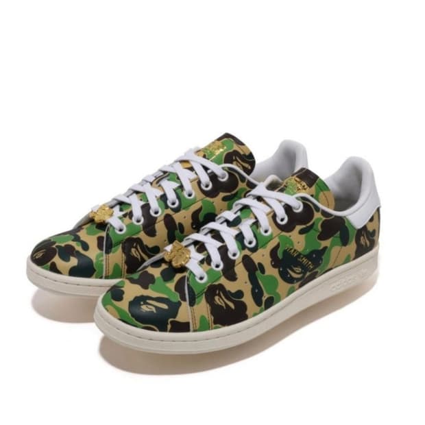 베이프x아디다스 스탠스미스 새상품 (250mm)