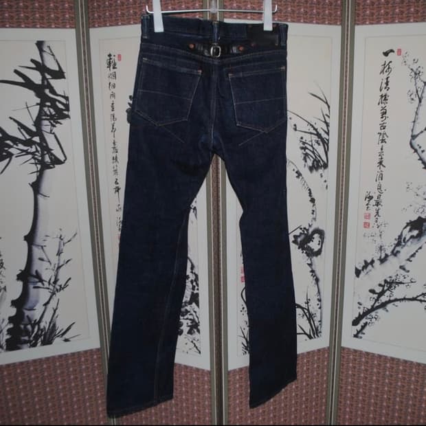 풀카운트 x 이사무 카타야마 백래쉬 15.5 온즈 부츠 2 컷데님