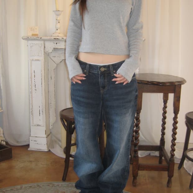 아워캐비넷 pinter 데님 팬츠