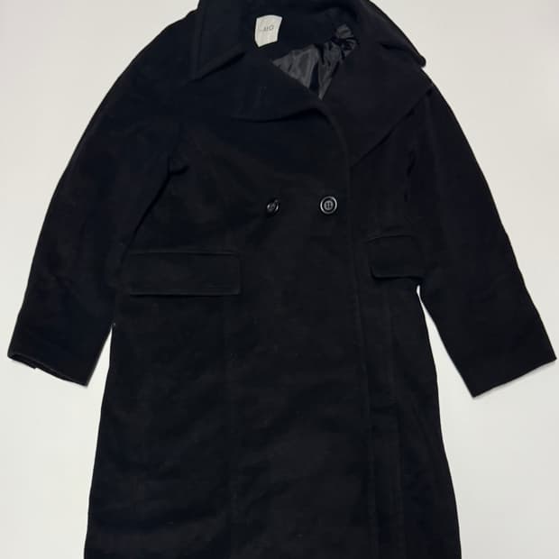 여성 더엣지 the AtG 21년도 미니멀 울 코트 55