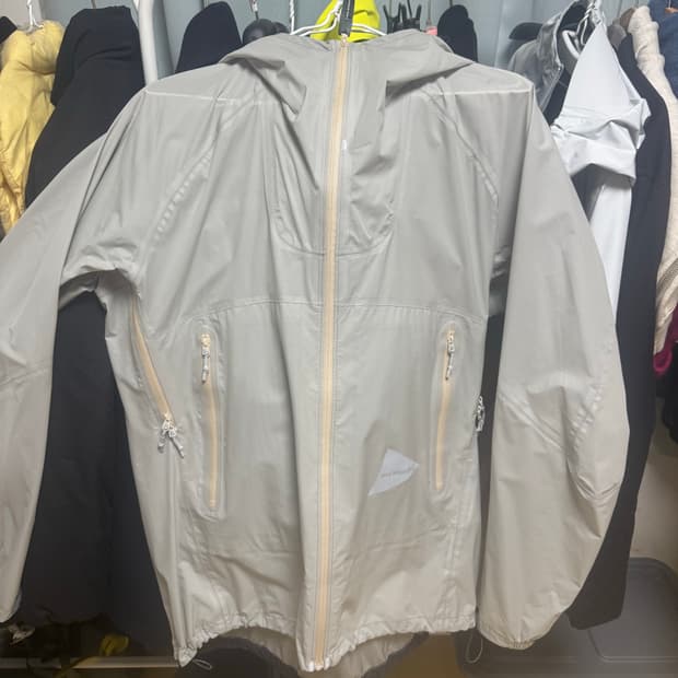 and wander 앤드원더 3L UL rain jacket
