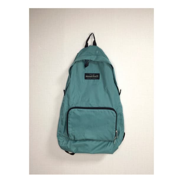 몽벨 90s 패커블 민트 경량 백팩