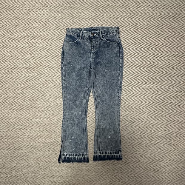 X-GIRL women boot cut denim pants