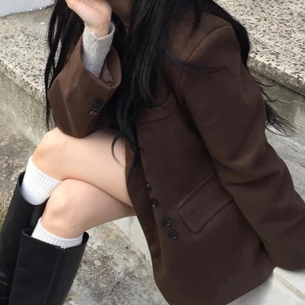 모디무드 스웨디 파우더 자켓