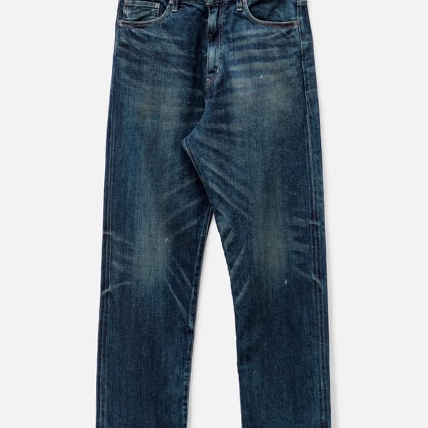 네이버후드 워시드 데님 dp basic 인디고