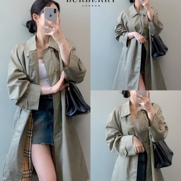 버버리 트렌치 코트 