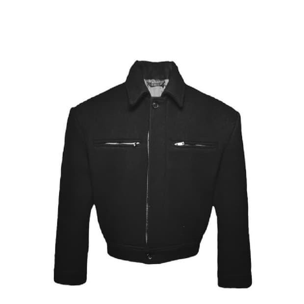 Ourglass 파워숄더 울크롭 자켓