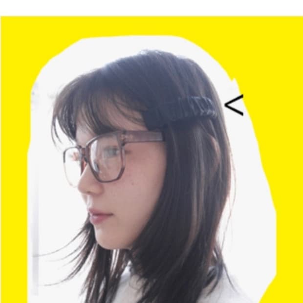 애프터먼데이 클리어브라운 글래스 안경