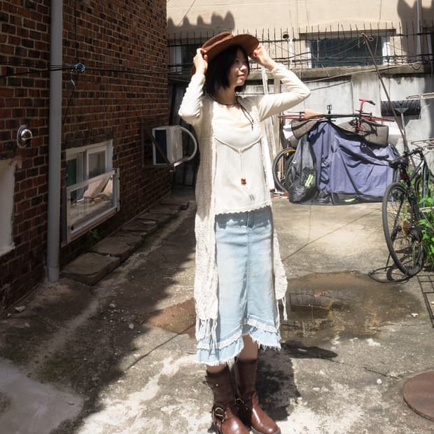 츠타야 앞 벤치 SET