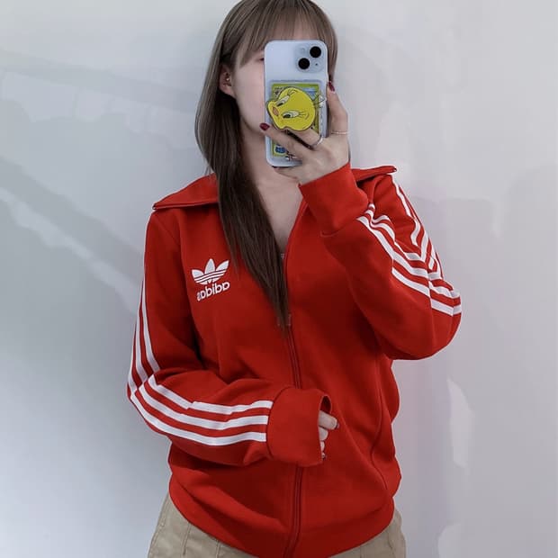 아디다스 유로파 레드 트랙탑