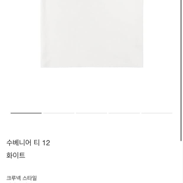 파프 수베니어 티 12 반팔 xl