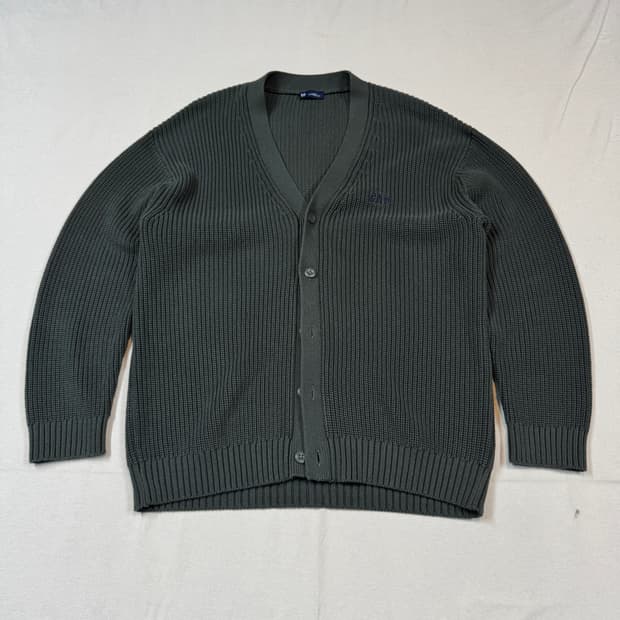 L) GAP 갭 올리브 카키 니트 가디건