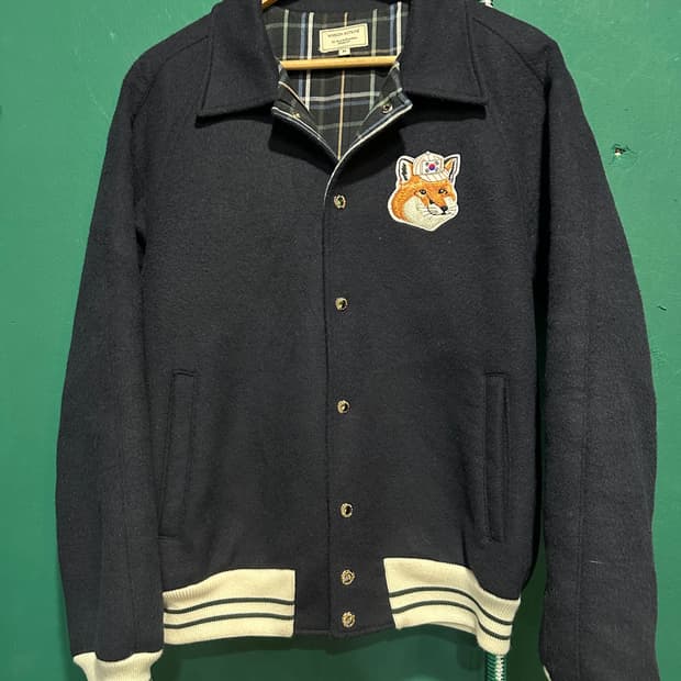 메종키츠네 국뽕 울자켓 M