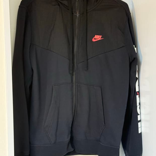 나이키 just do it 기모 후드집업
