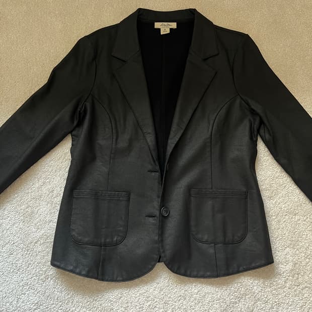 빈티지 가죽 자켓