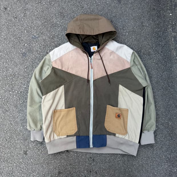 칼하트 리메이크 후드자켓