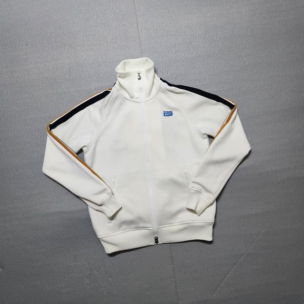 오니츠카타이거 화이트 져지 트랙탑 자켓 공용