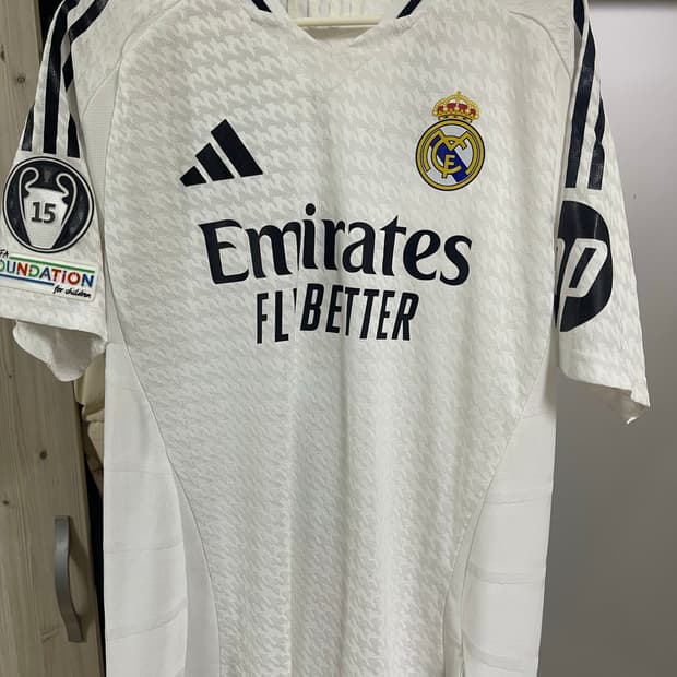레알 마드리드 24/25 홈 어센틱 정품 유니폼 새것 