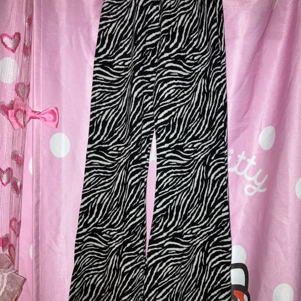 jpn 지브라 부츠컷 팬츠