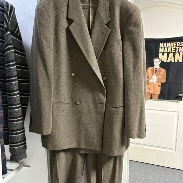 헤링본 더블수트 셋업