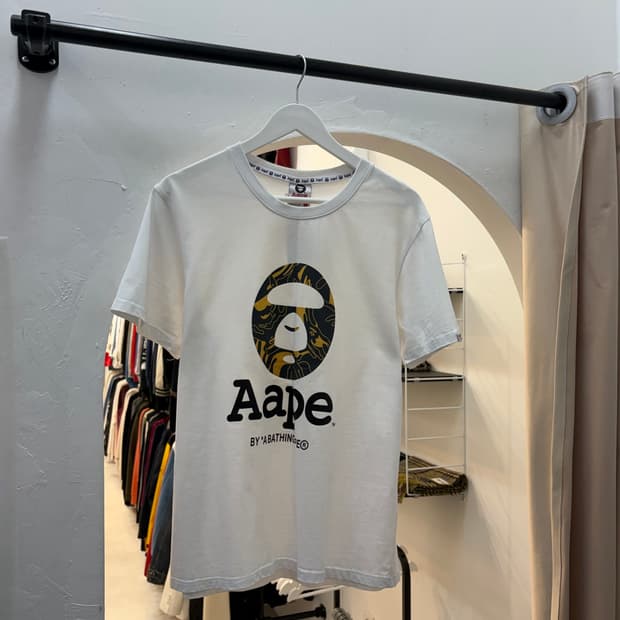 Aape 빅로고 반팔티