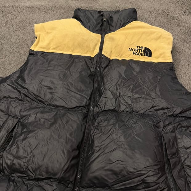 [정품/105] 노스페이스 화이트 라벨 700LTD 눕시 조끼 패딩