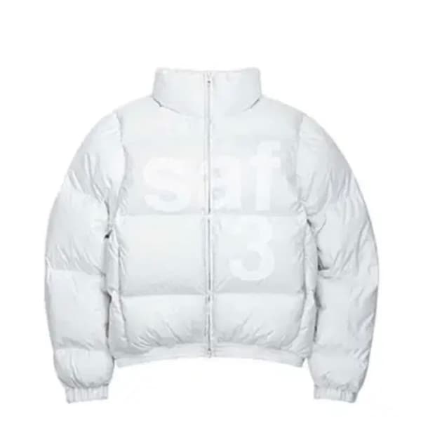 사파리스팟 1/2 다운자켓 패딩 화이트