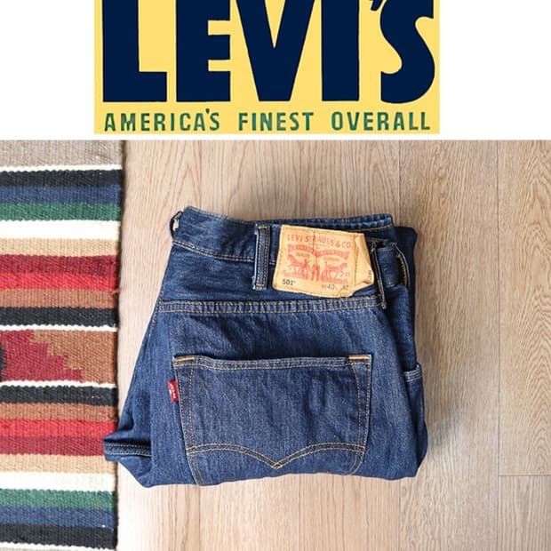 
LEVIS 리바이스 501 진청 데님
실측 36사이즈 