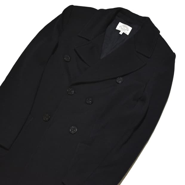 90s Armani jeans knit peacoat