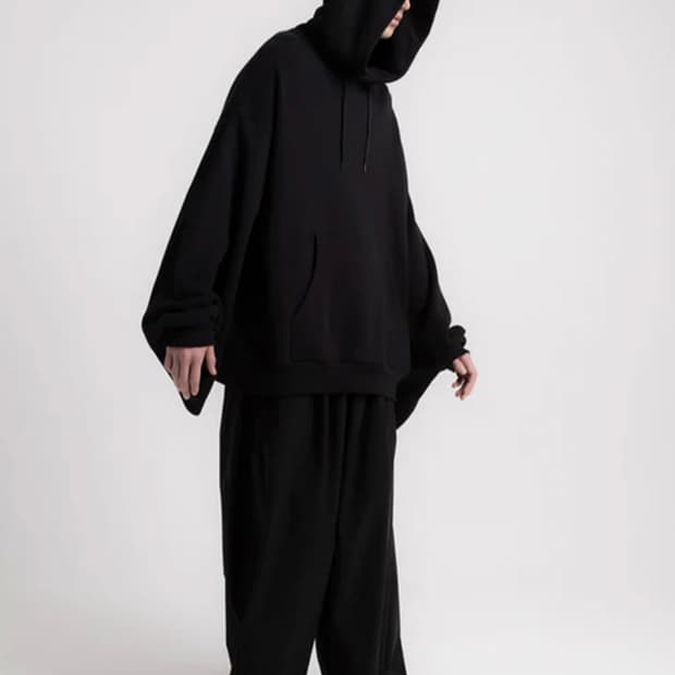 후미토 간류 23AW 기모노 슬리브 오버사이즈 후디